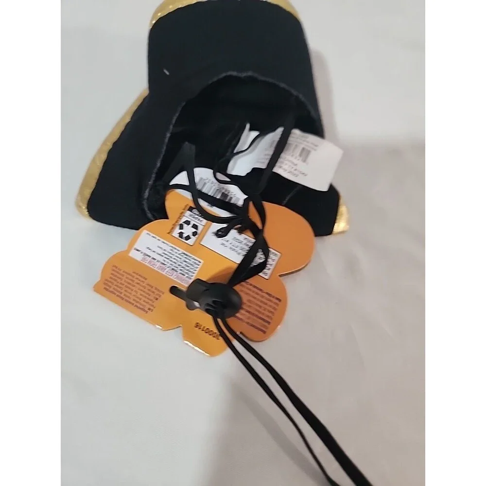 Rubies Pet Shop Pirate Hat Costume Dog Cat Animal Sz Medium/ Large Halloween NEW